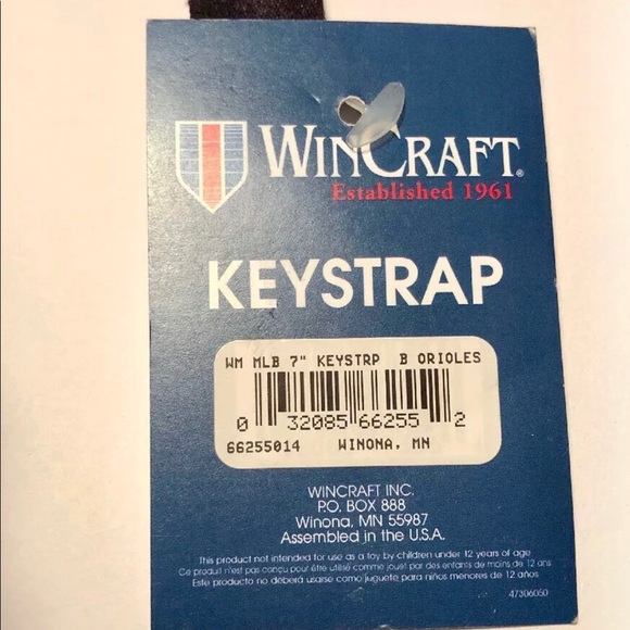 MLB 7” KeyStrap Baltimore Orioles - Wincraft - Picture 3 of 4